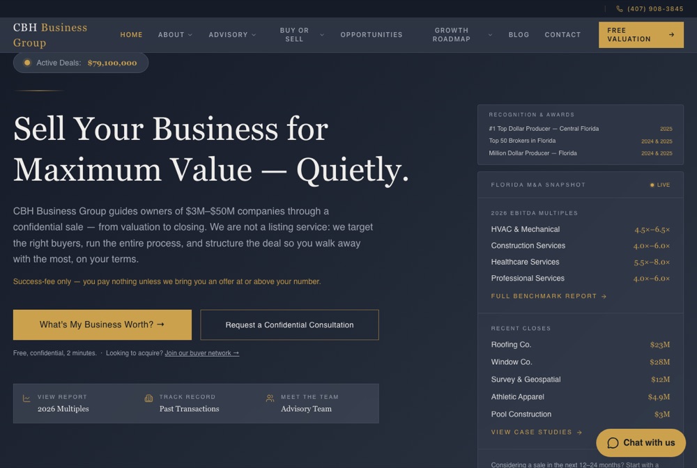 CBH Business Group website